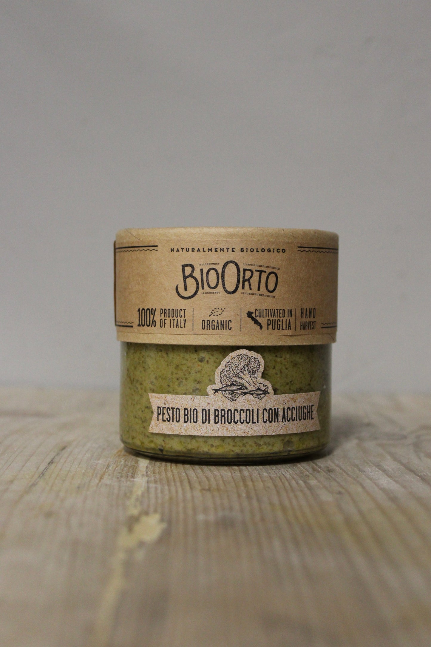 Broccoli Pesto Organic 180g, Bio Orto