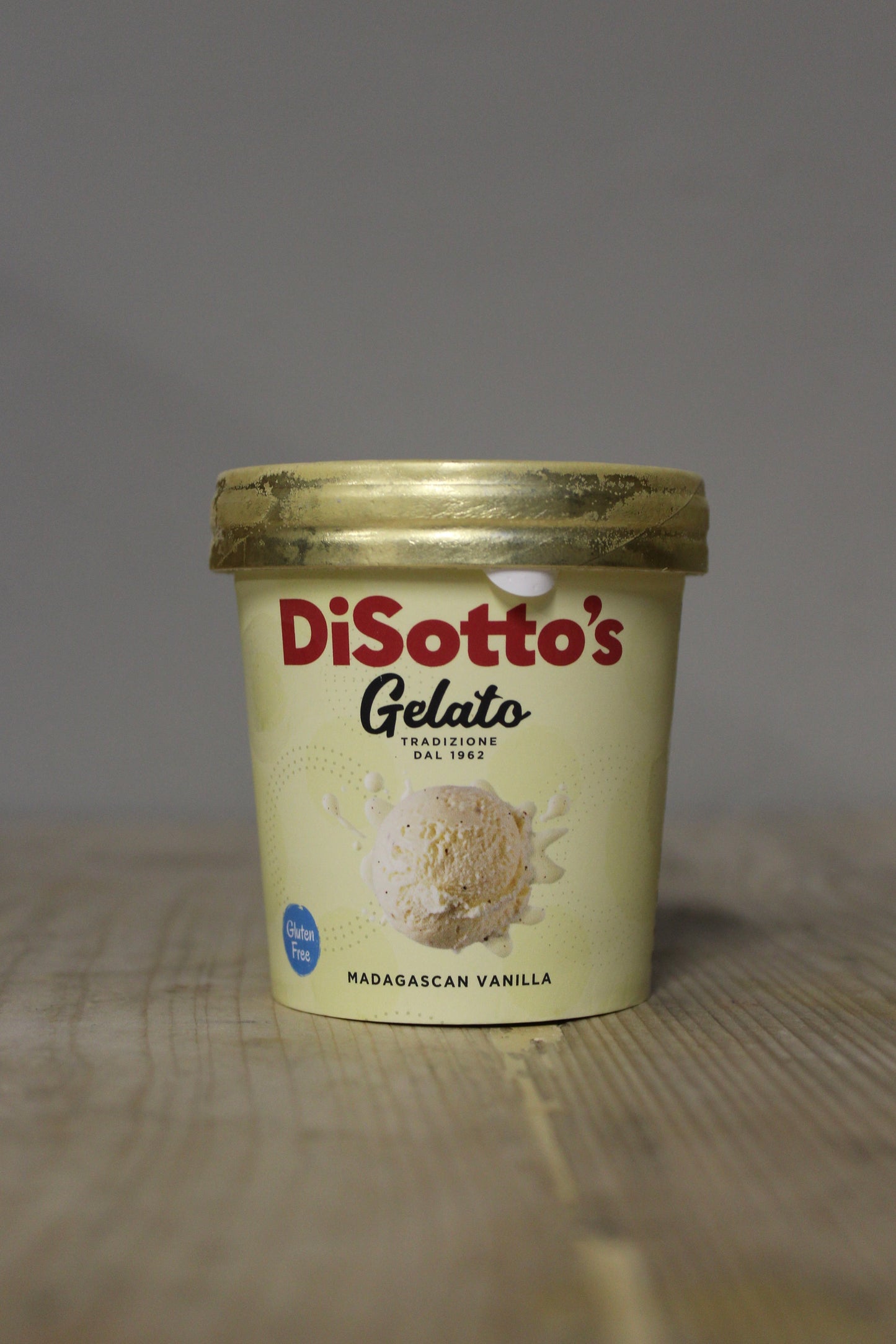 Madagascan Vanilla Gelato 125g, DiSotto
