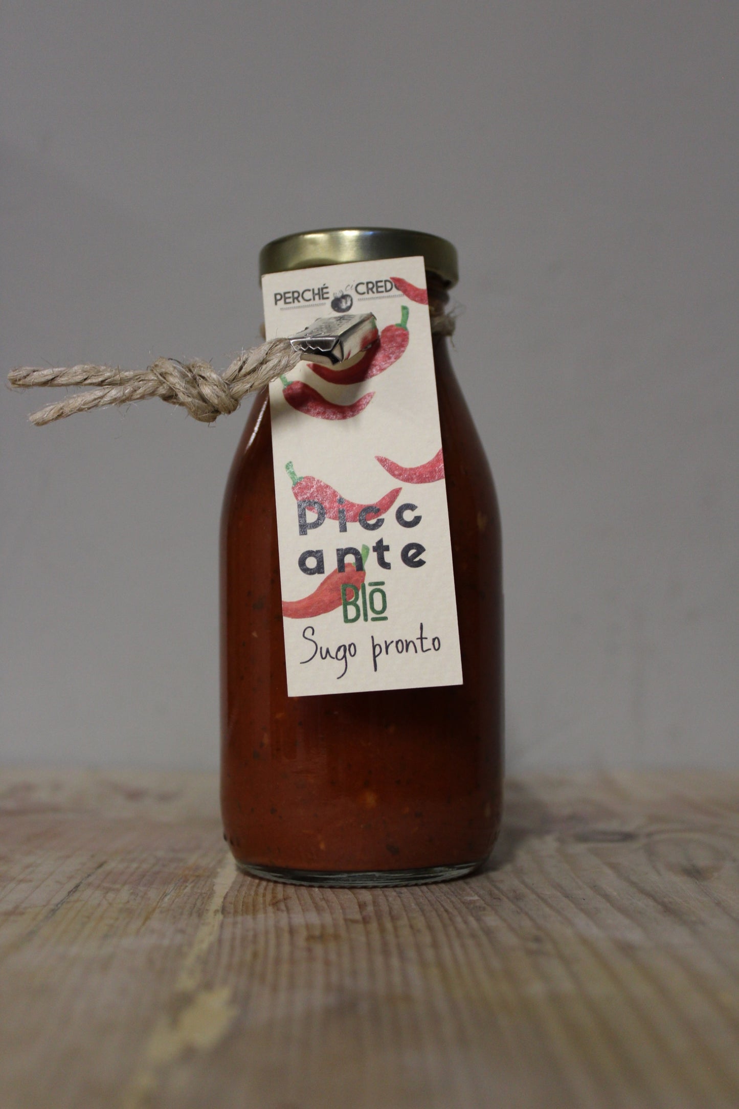 Tomato & Chilli Organic Sauce 260g, Perche ci Credo