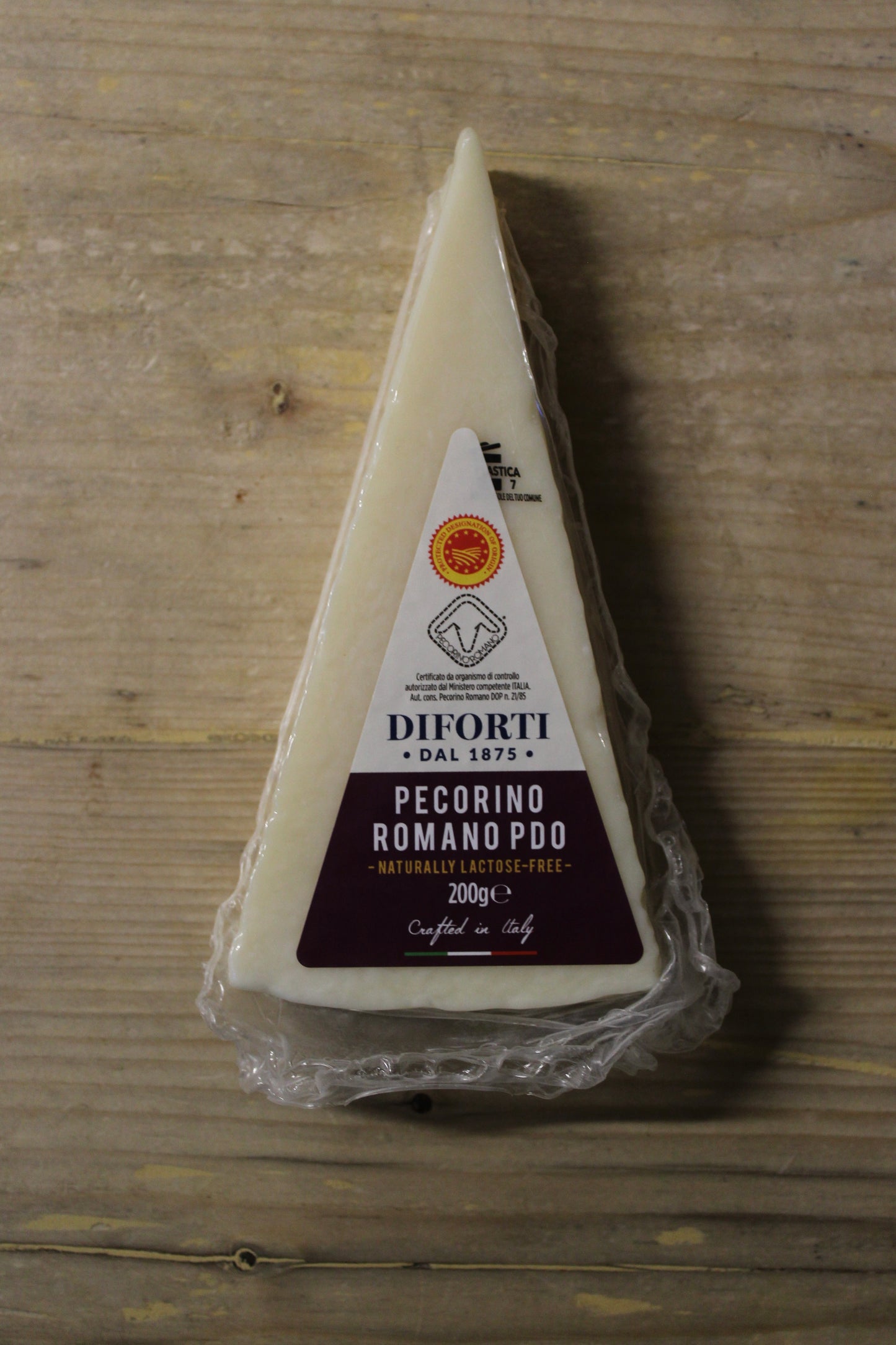 Pecorino Romano PDO 200g, Diforti