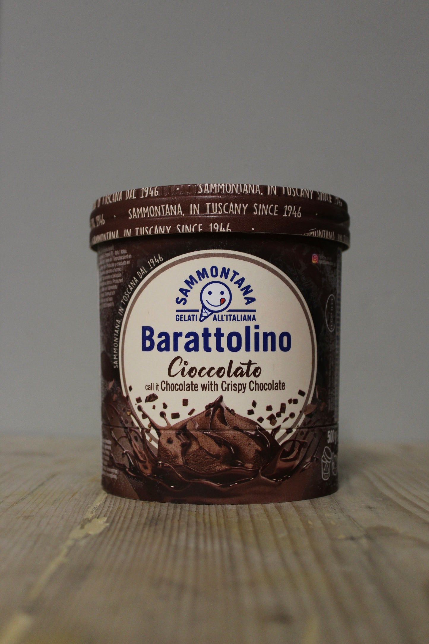 Chocolate Gelato 500g, Barattolino