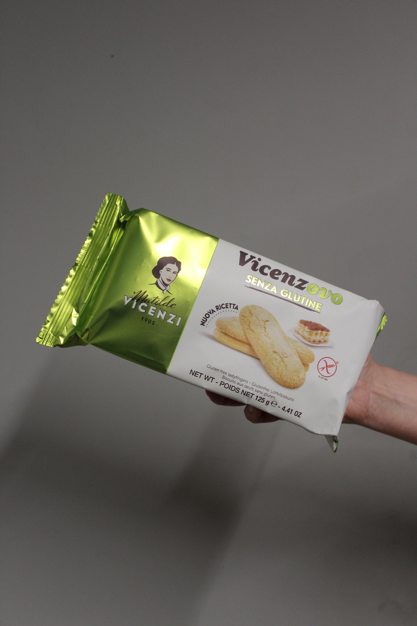 Savoiardi Lady Fingers Gluten Free 125g, Vicenzi