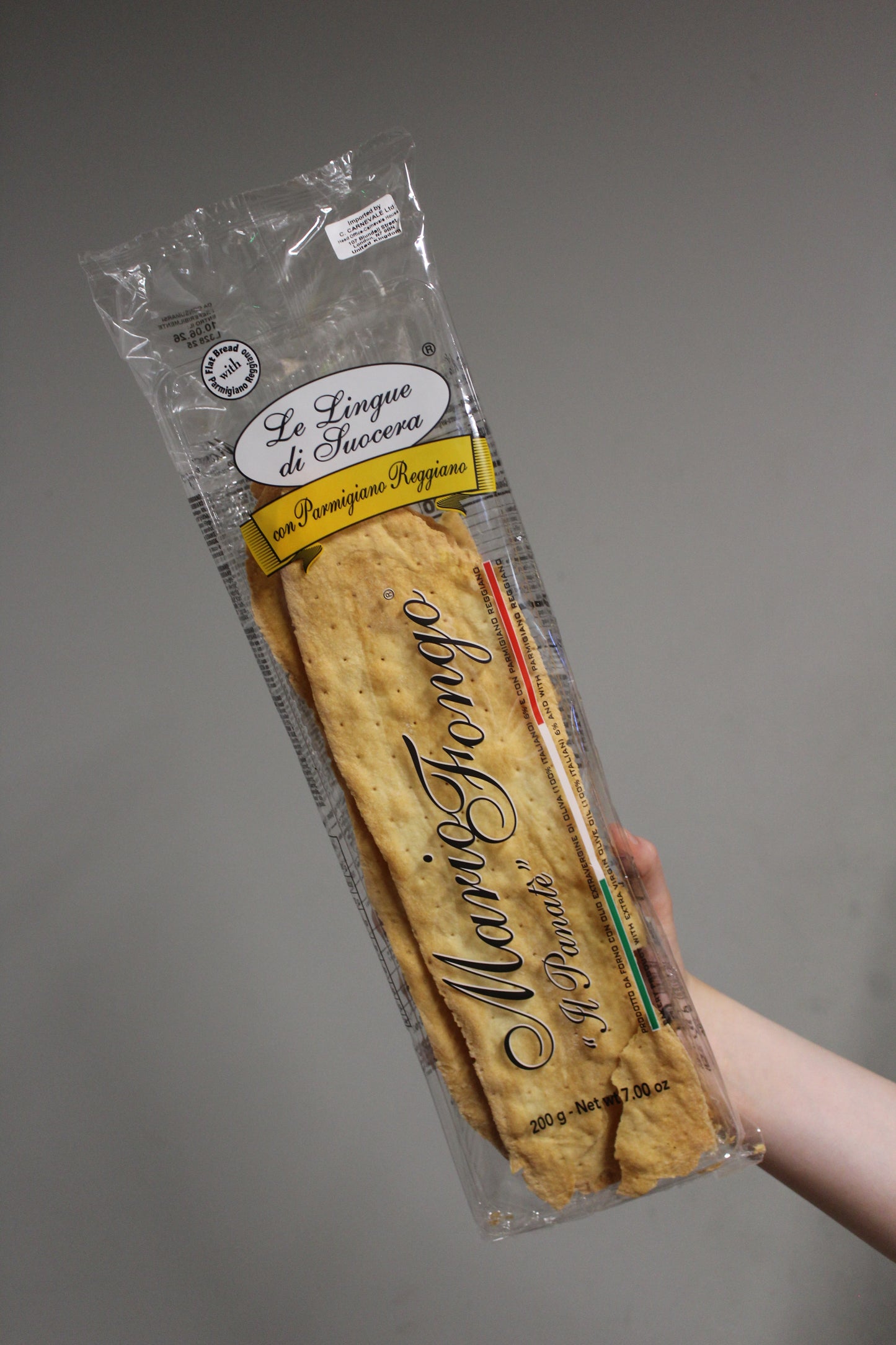 Parmesan Tongue Lingue 200g, Mario Fongo