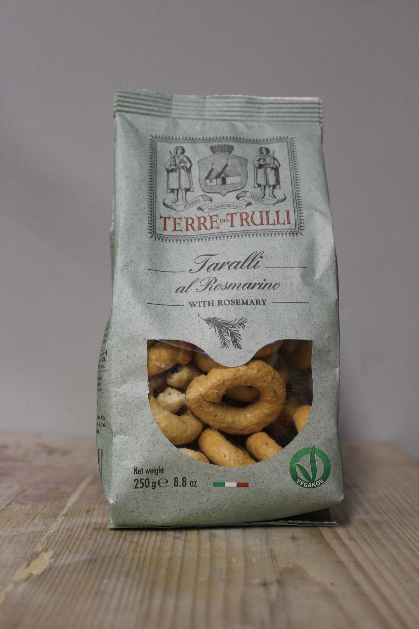 Taralli Rosemary 250g, Terre dei Trulli
