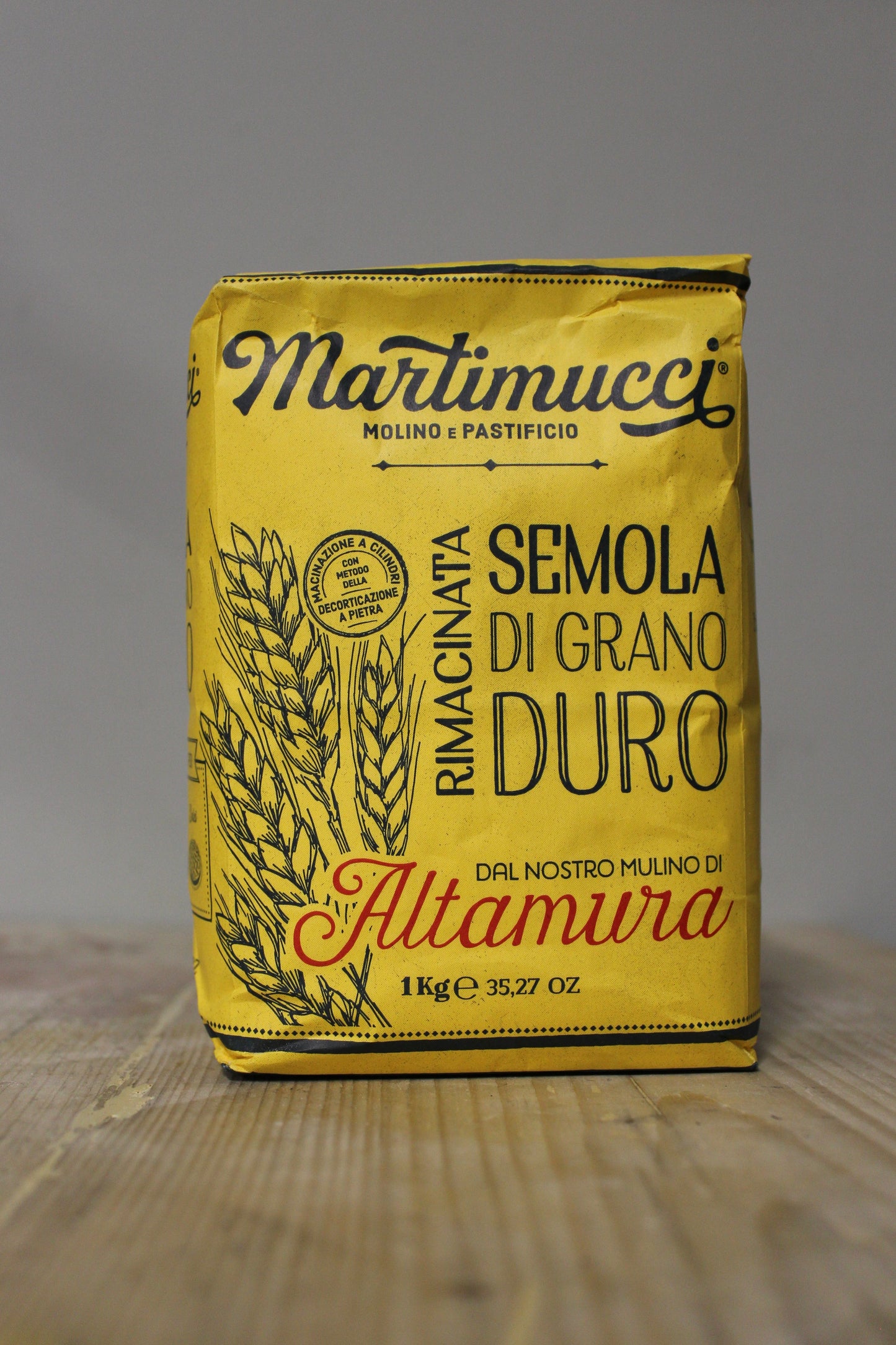 Semola Rimacinata Semolina Flour 1kg, Riscossa