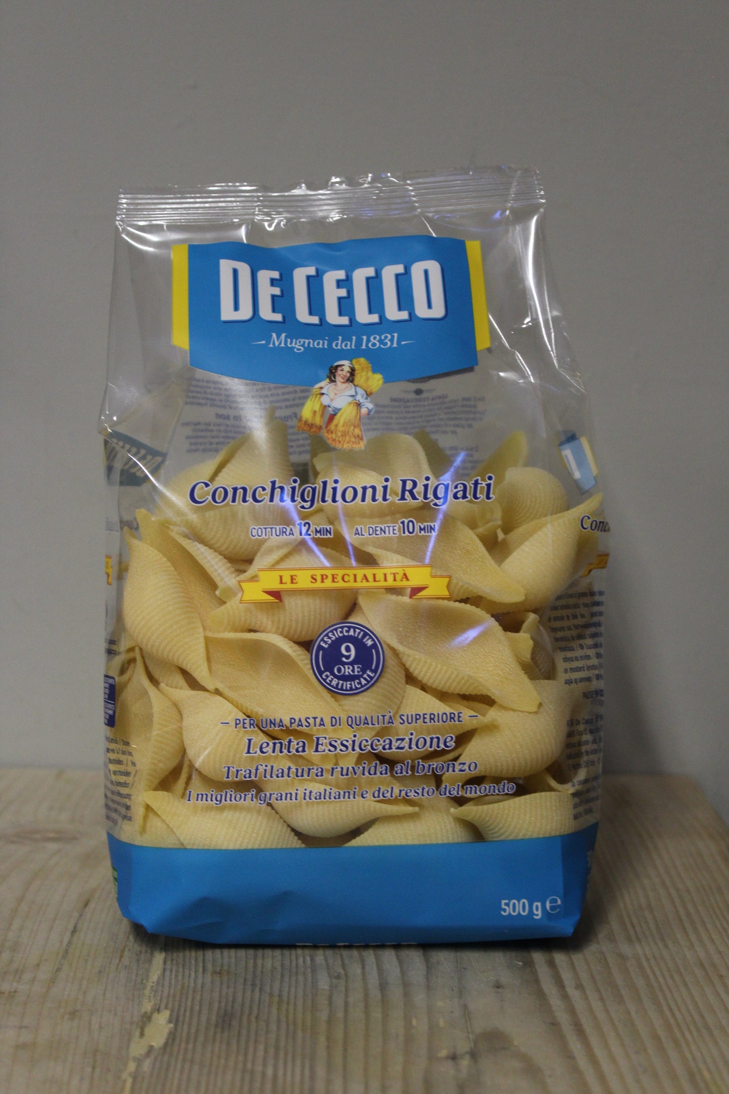 Conchiglione Pasta 500g, De Cecco