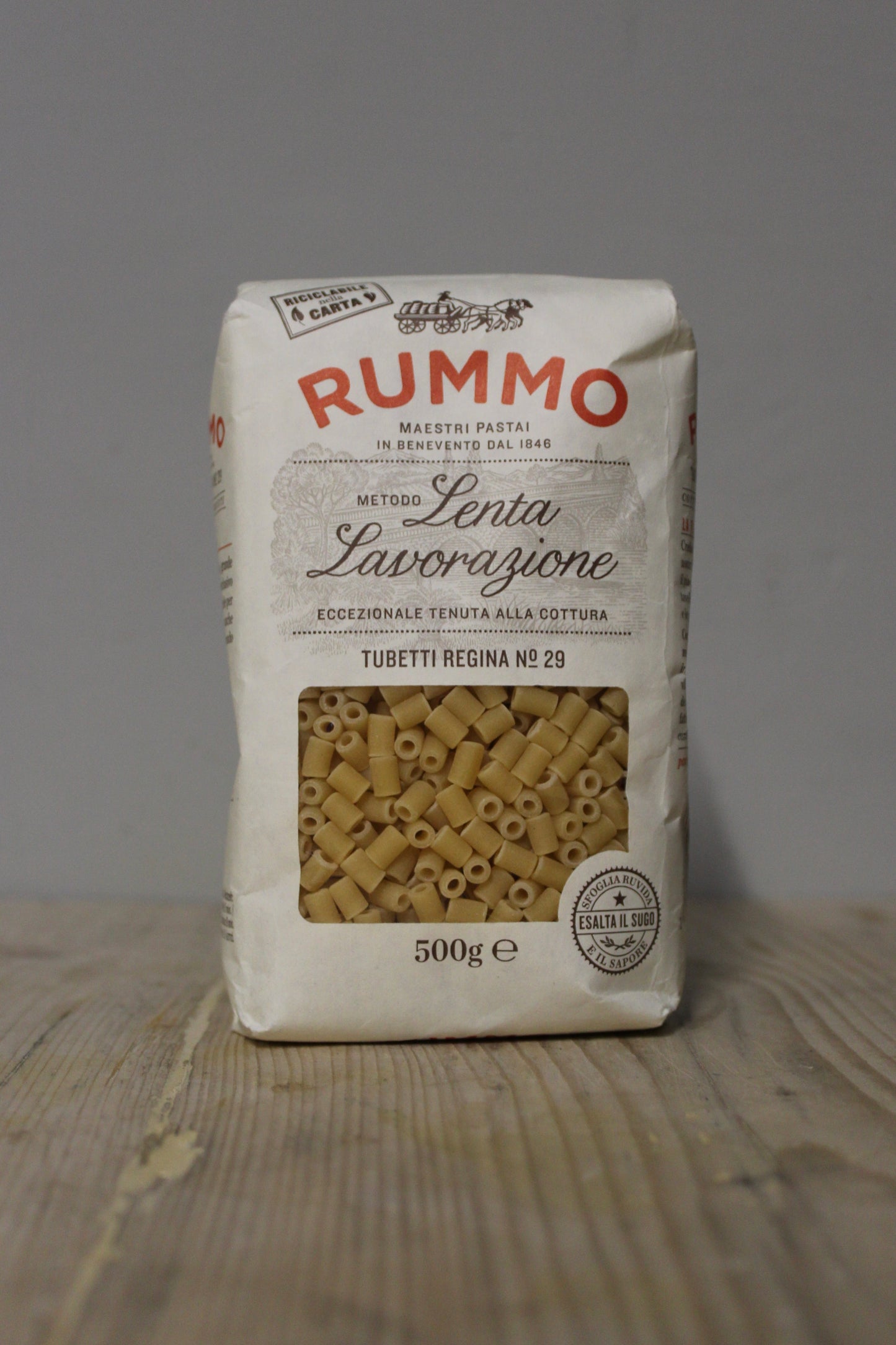 Tubetti Regina No 29 Pasta 500g, Rummo