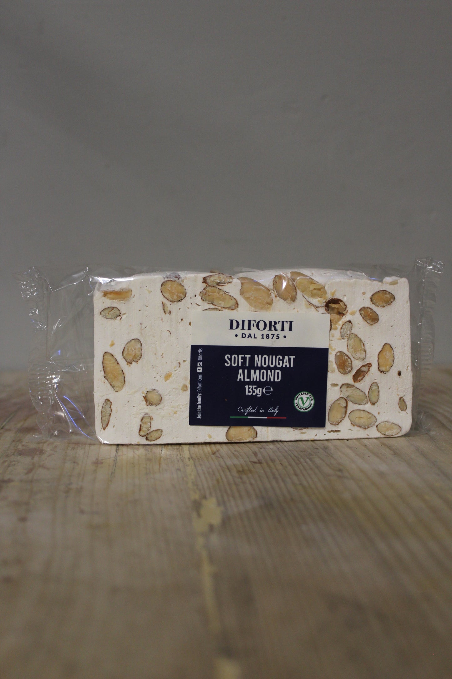 Soft Nougat Almond 135g, Diforti