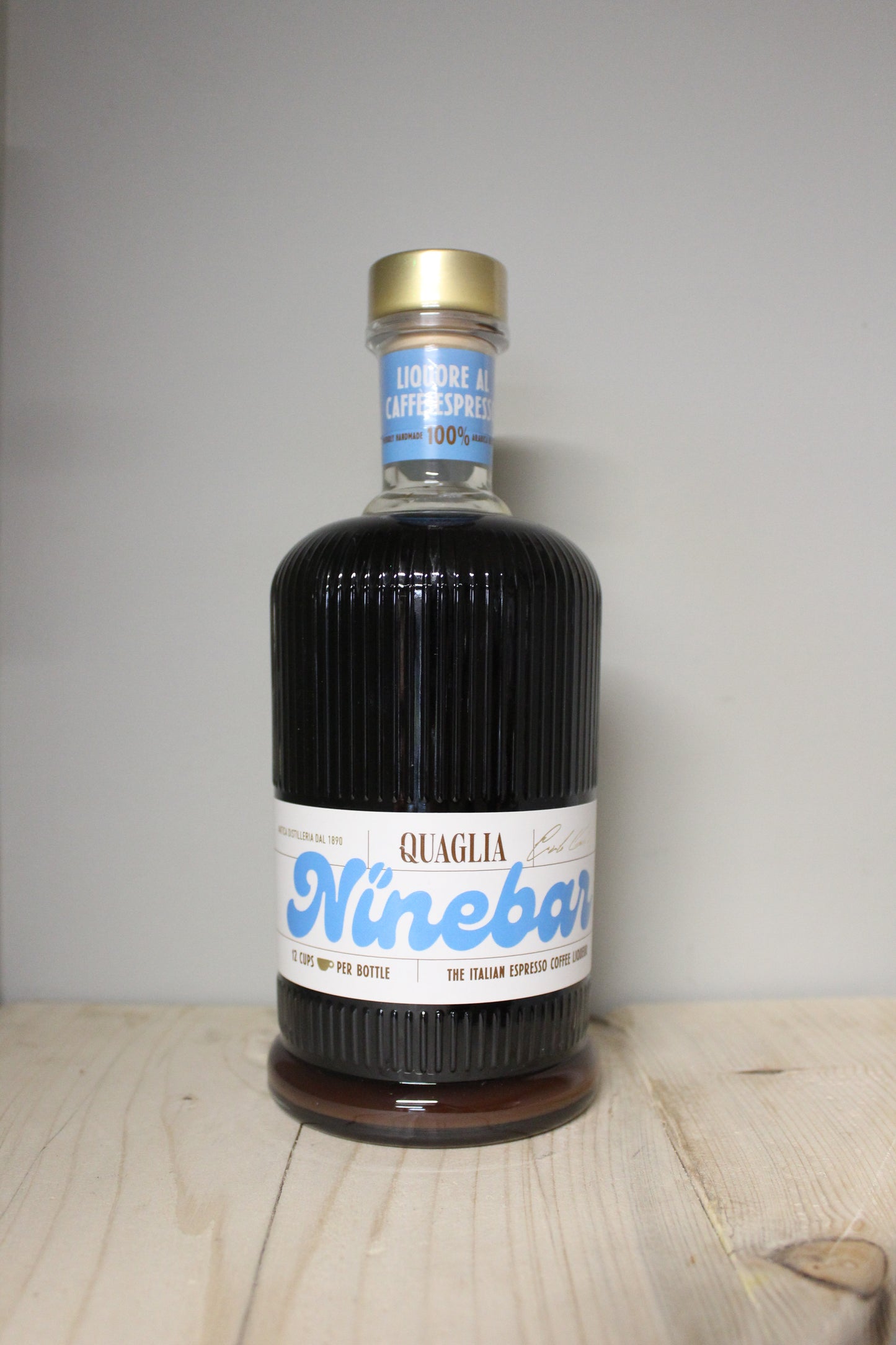 Ninebar Espresso Coffee Liqueur 70cl, Quaglia