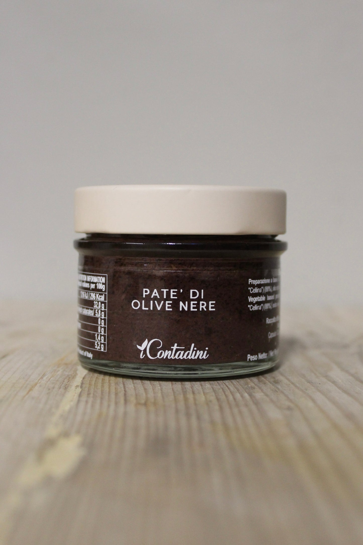 Pate Black Olive Tapenade 100g, iContadini