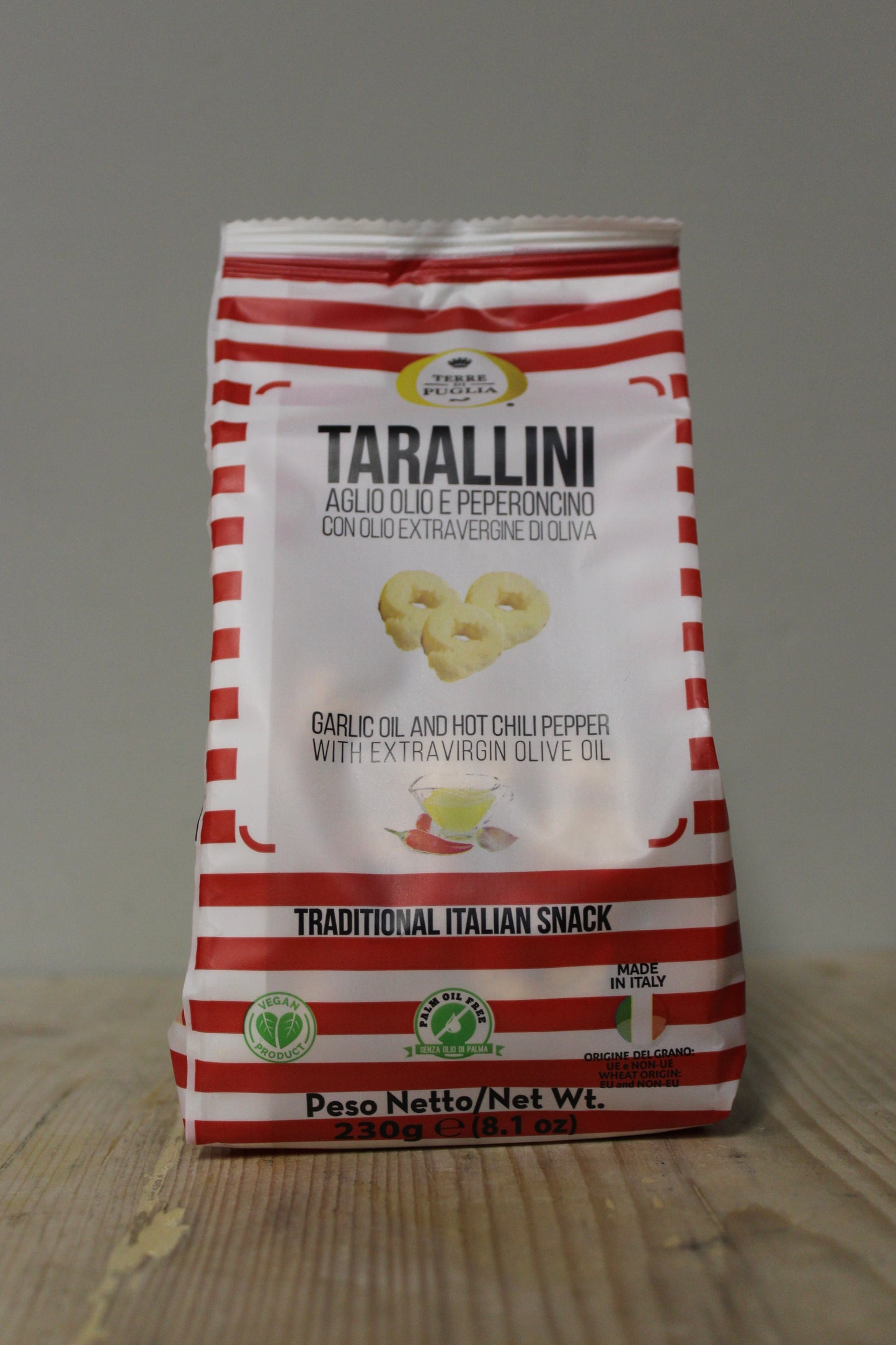 Tarallini Chilli 230g, Terre di Puglia
